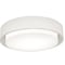 Afx Sanibel 23'' Flush Mount - Linen White Shade SAF2332MB-LW - alternate 1